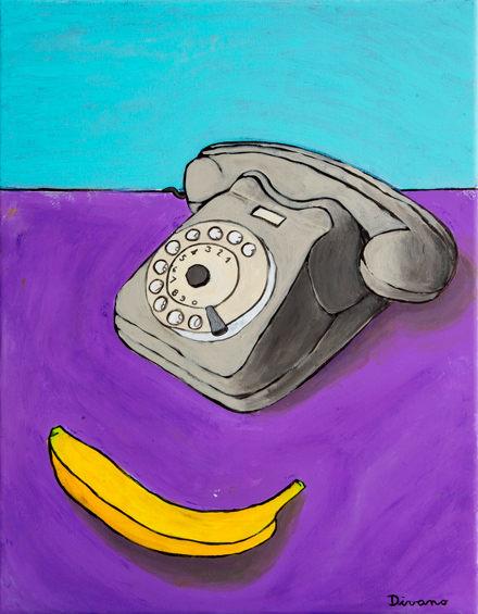 Telefono e banana